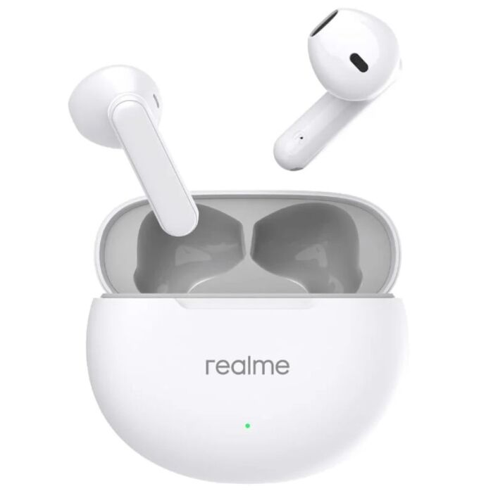 White - Realme Buds T01 True Wireless Earbuds