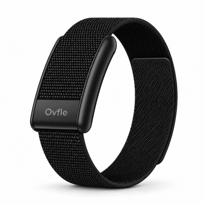 Ovfle WP-1 Active - Black - OVFLE WP-1 Active Screenless Fitness Band