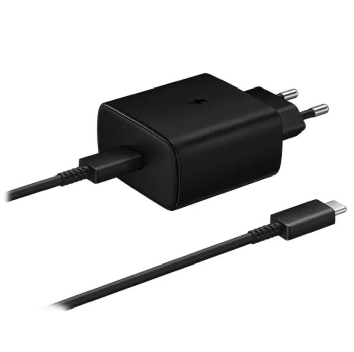 1 - Samsung 45 Watt PD Mobile Charging Adopter with 1.8m Cable (C-to-C Type) | 1 Year Warranty