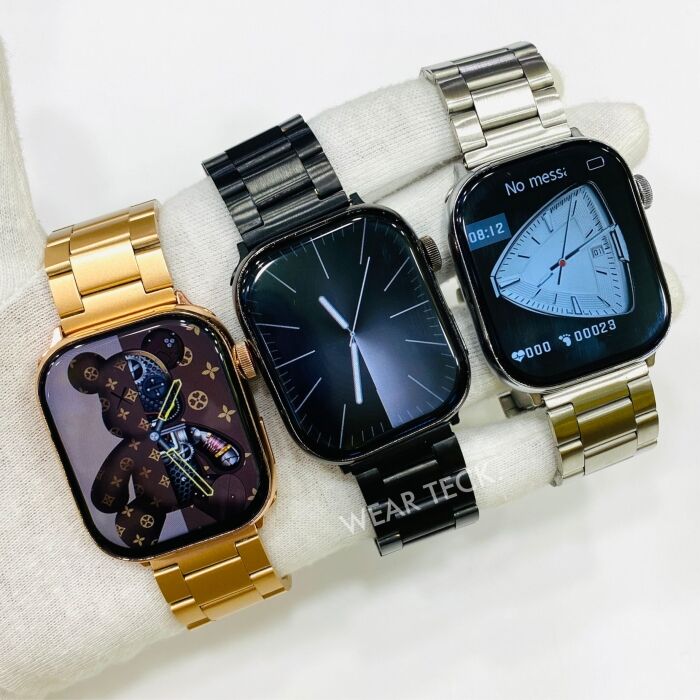 1 - Smart Watch 11 Max | Stainless Steel | Full HD Display | Stainless Steel Chain