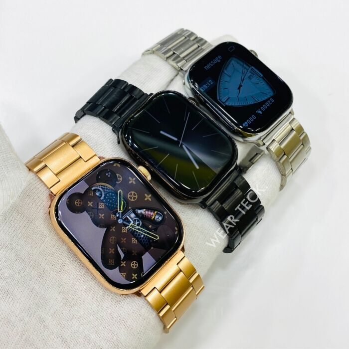 3 - Smart Watch 11 Max | Stainless Steel | Full HD Display | Stainless Steel Chain
