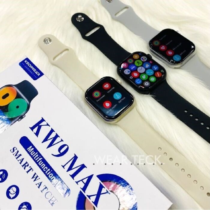 4 - KW9 Max Multifunctional Smart Watch | HD Display