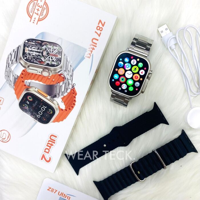 2 - Z87 Ultra 2 Smart Watch | 3 Straps