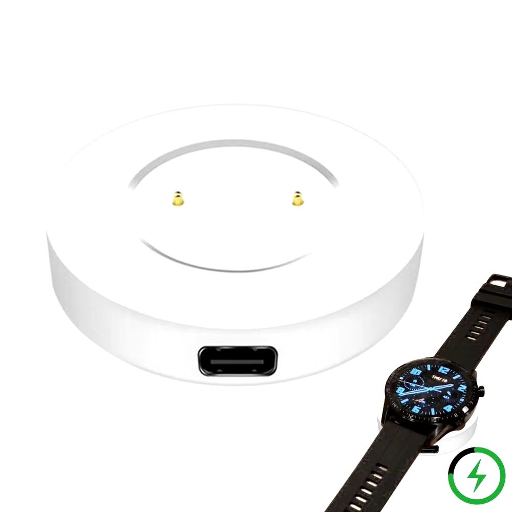 DP4 - Plate Magnetic 2 Pin Charger for Huawei- Watch- GT / GT 2, GT2 / Honor | USB Charging Cable For Huawei GT / GT2 / Honor