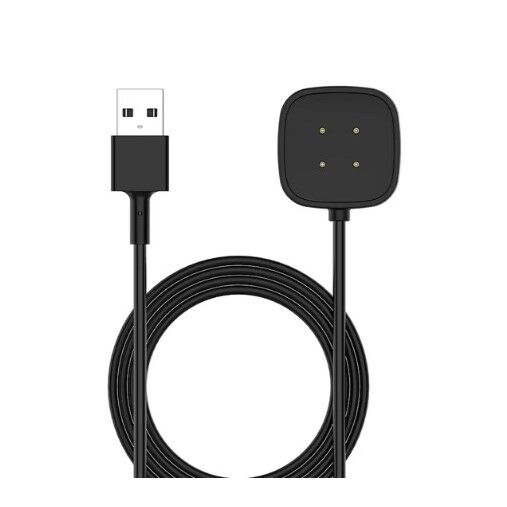 DP6 - Charger for Fitbit Versa 3 4 Replacement Charging Dock Cable for Fitbit Sense 2 Versa 3 Smart Watch Portable Power Cord Official
