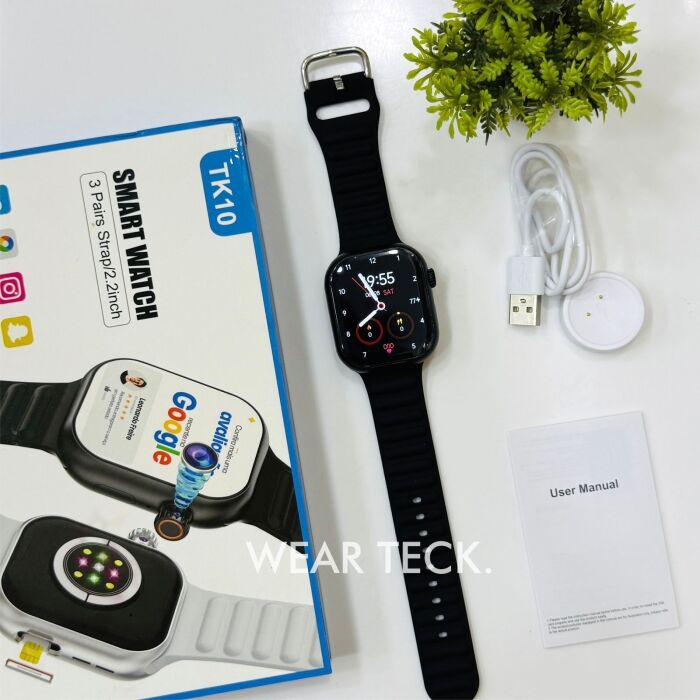 1 - TK10 Android 5G Sim Watch | 360 Rotating Camera | 4+64 GB Memory