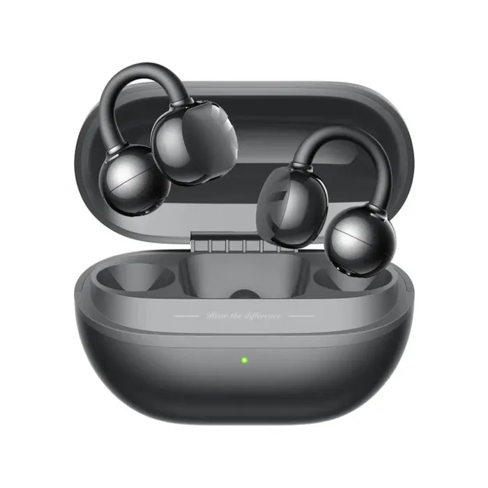 Pop-Clip - SoundPEATS Pop Clip Open Ear Wireless Earbuds - Black
