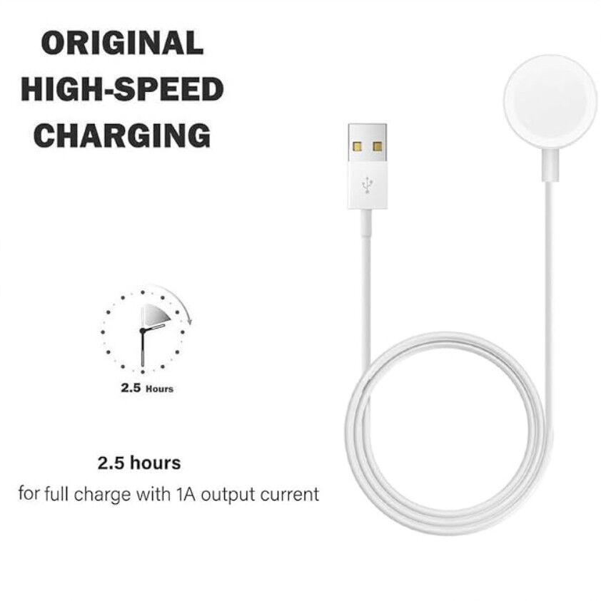 3 - Charger Cable for HK Series Smart Watch - HK11 - HK10 - HK9 - HK8 | Compatible with All HK Series Smart Watches Model