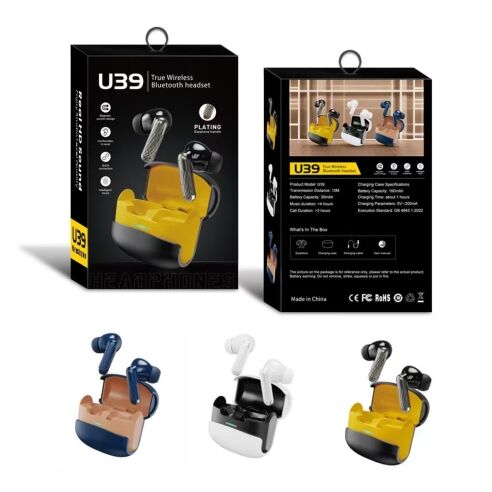 U39 Earbuds.jpg - U39 Best Wireless Earbuds in Cheap Price in Pakistan