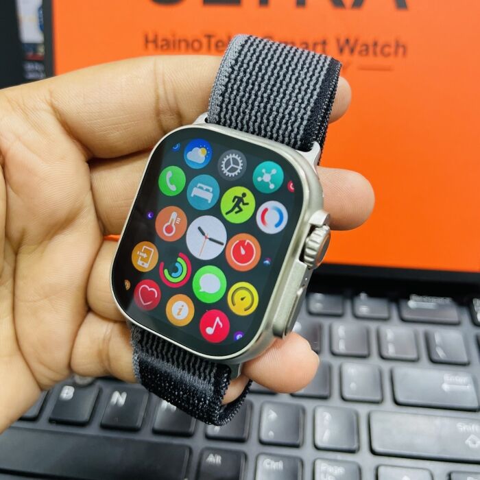 3 - T94 Ultra Max Smart Watch | Haino Teko | 4 Pairs of Straps