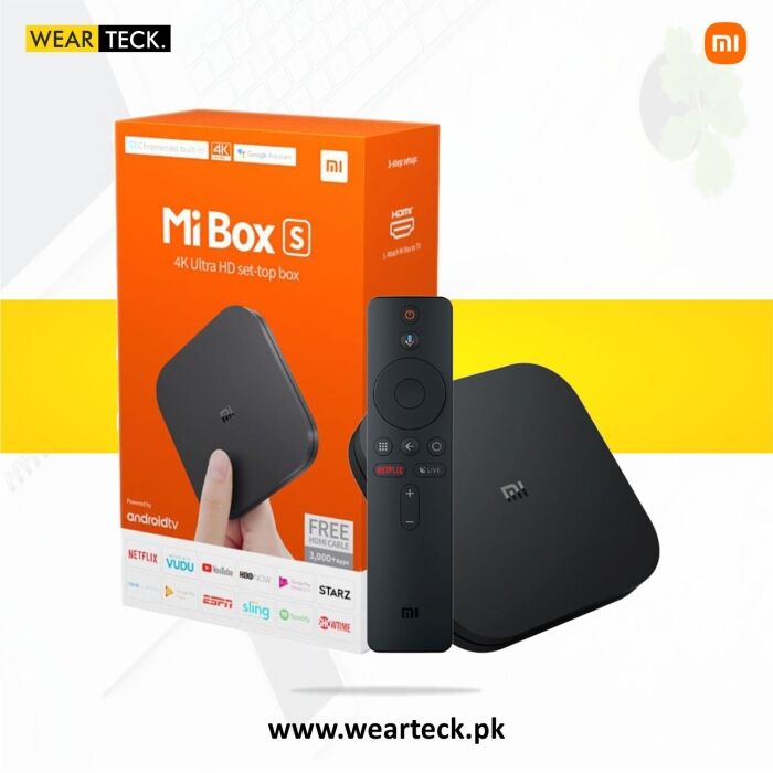 Display - Xiaomi Mi TV Box S | 3rd Generation | 4K Ultra HD Streaming Media Player