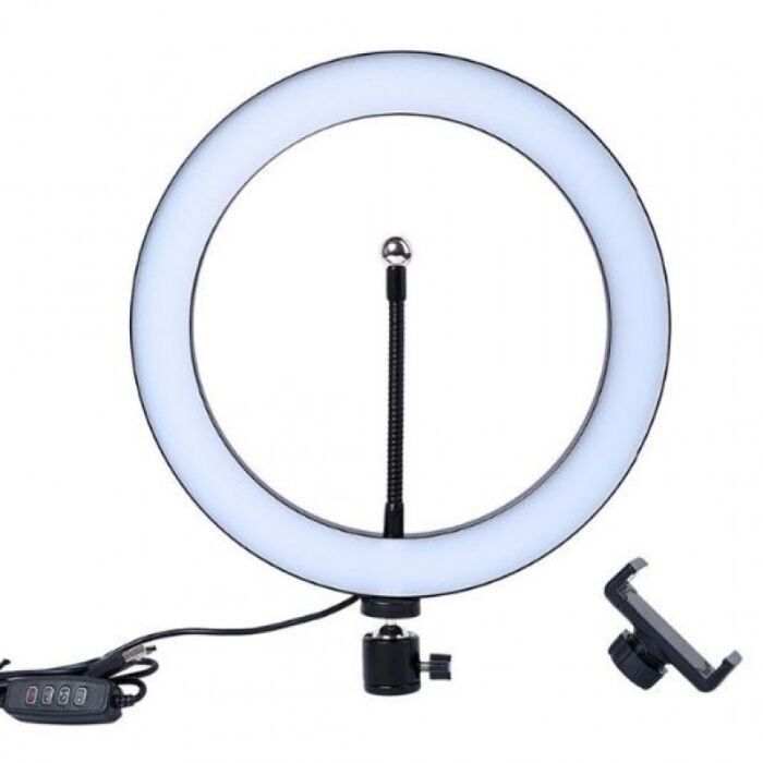 2 - 3 Modes 26cm Ring Light With Mobile Holder