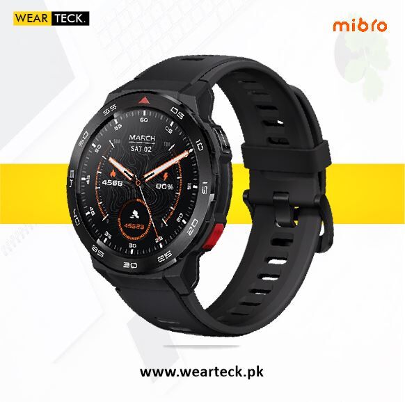Display Mibro GS Pro Smart Watch with AMOLED Display GPS and Bluetooth Calling