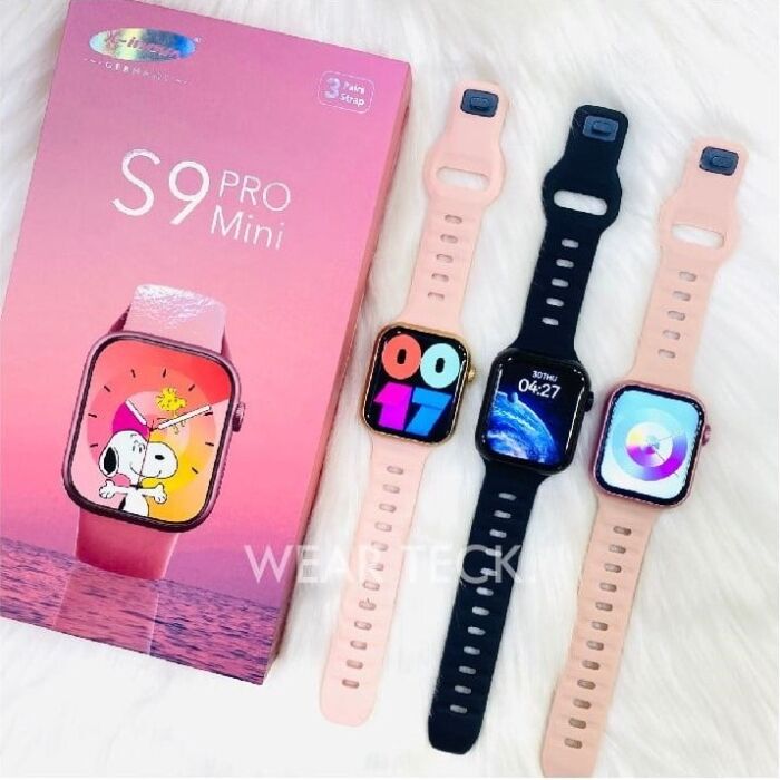 Display 1 - S9 Pro Mini Smart Watch | 40 mm | 3 Pairs of Straps