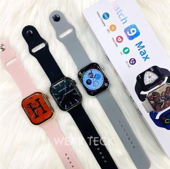 Display 1 - Watch 9 Max | Stainless Steel | 2.12" Bezel Less Display