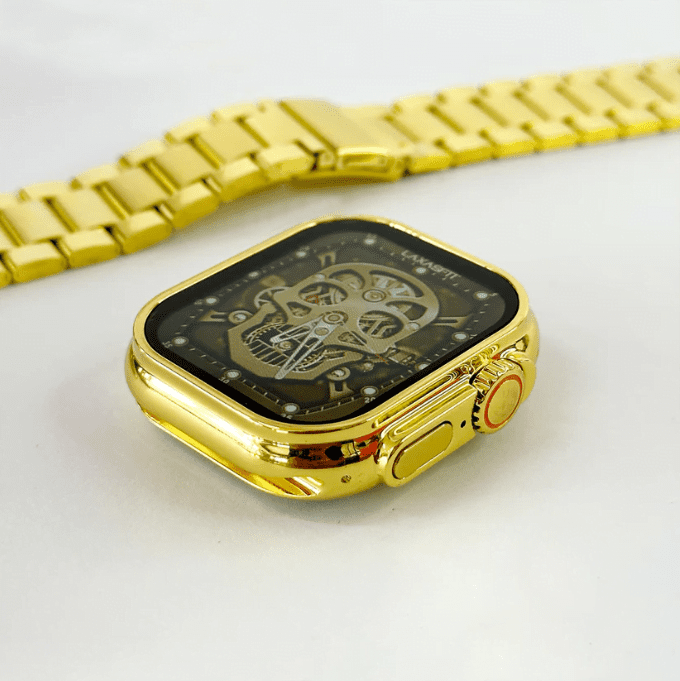 2 - S9 Ultra Max Smart Watch Golden Edition