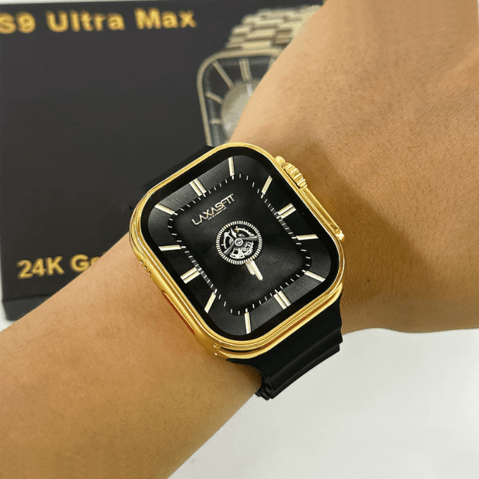 3 - S9 Ultra Max Smart Watch Golden Edition