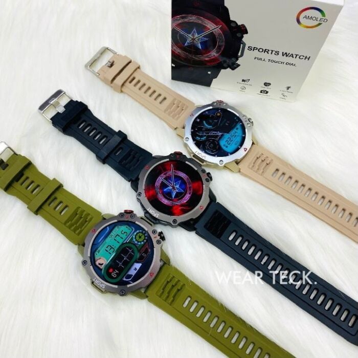 3 - TF10 Pro Smart Watch | Round Dial