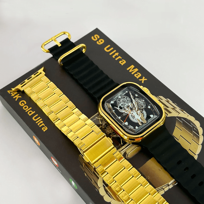 5 - S9 Ultra Max Smart Watch Golden Edition