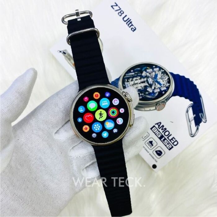2 - Z78 Round Ultra Smart Watch | BT Calling