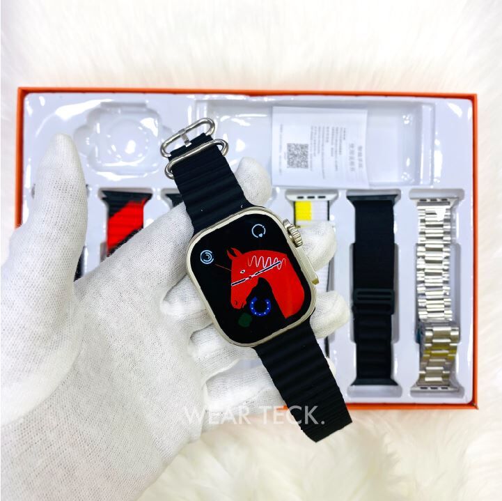 3 - Ultra 7 in 1 Smart Watch | 7 Pairs of Straps