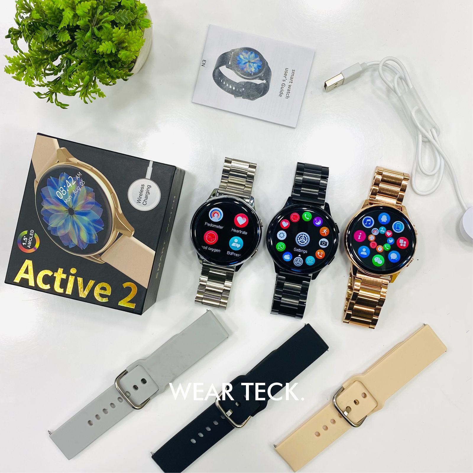 2 - Active 2 Smart Watch | Round Dial