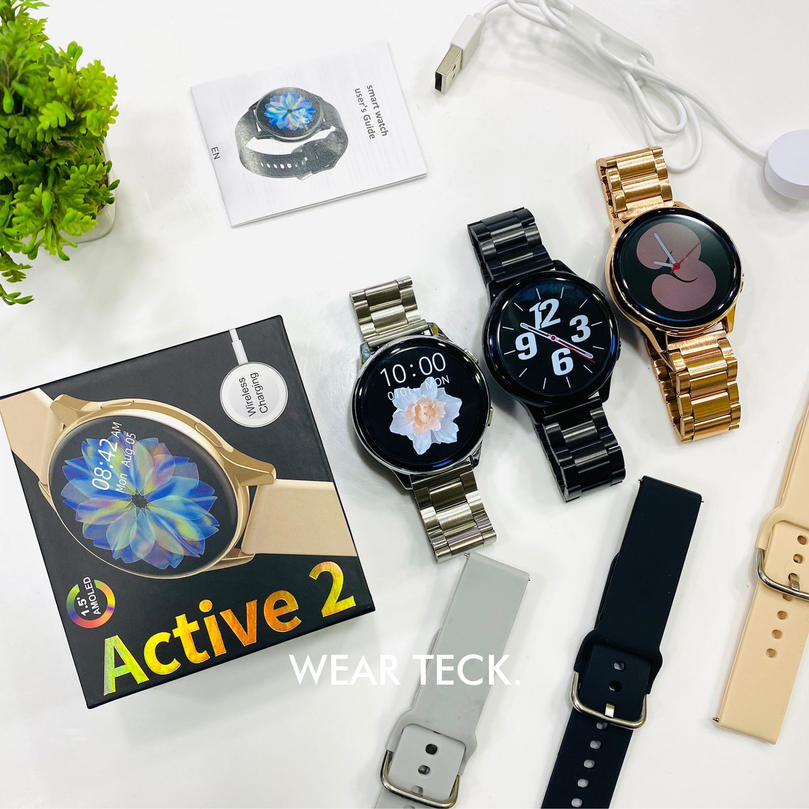 3 - Active 2 Smart Watch | Round Dial