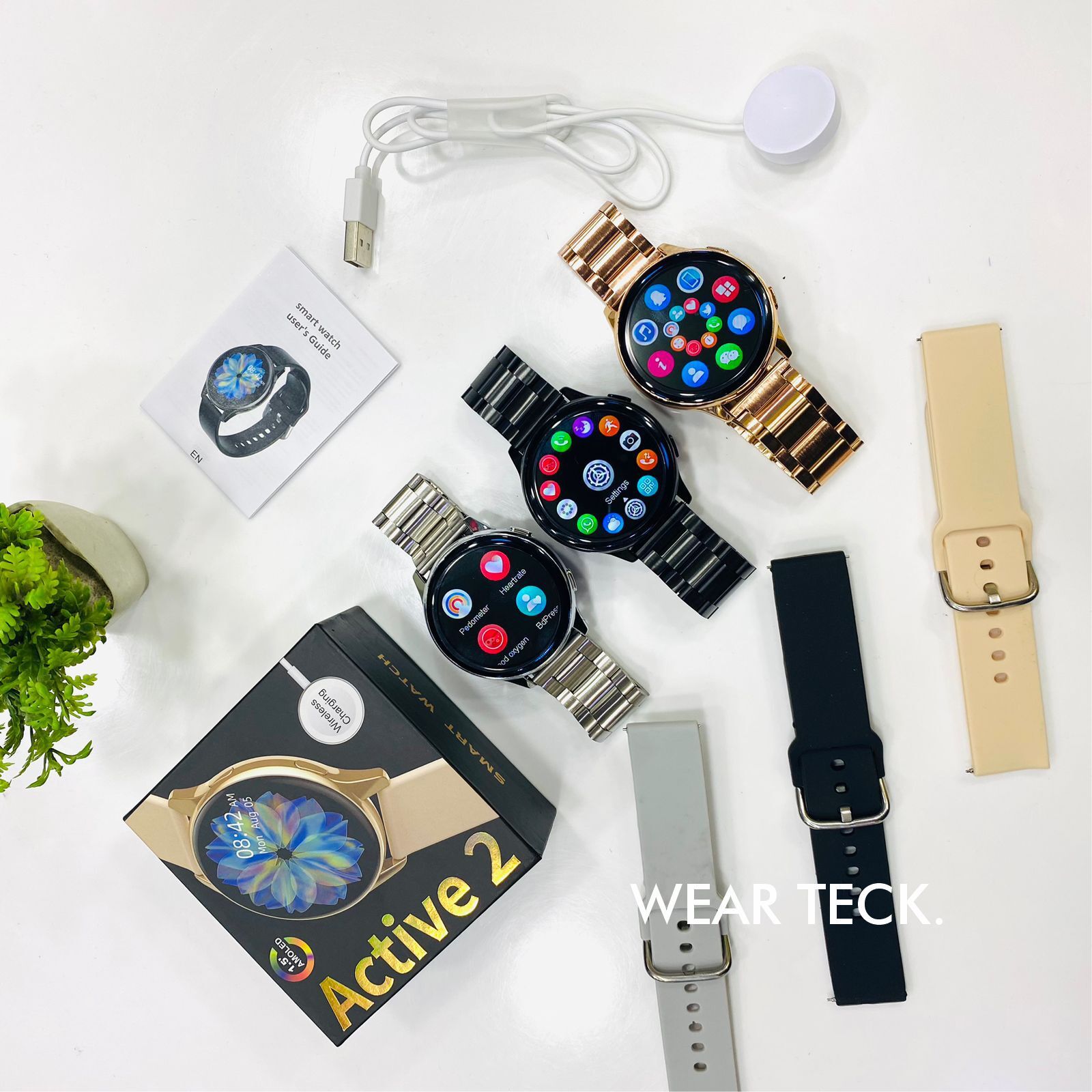 4 - Active 2 Smart Watch | Round Dial