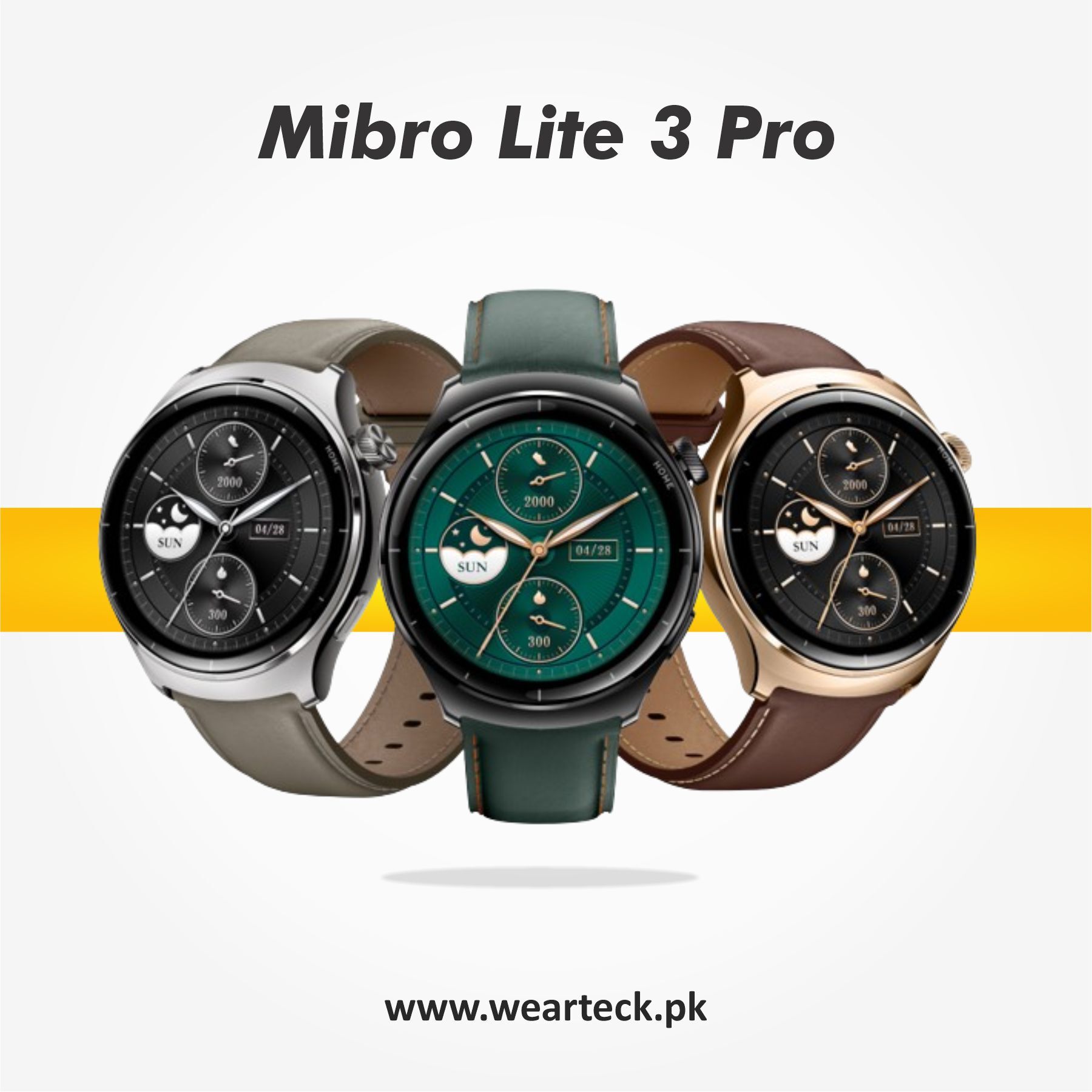 Display Mibro Lite 3 Pro Smart Watch with AMOLED Display GPS and Bluetooth Calling