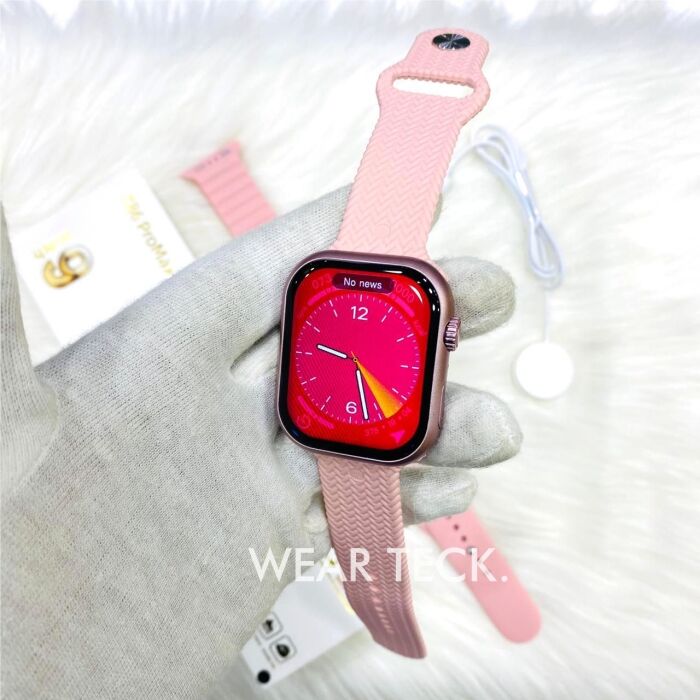3 - Z86 Pro Max Smart Watch | 3 Pairs of Straps