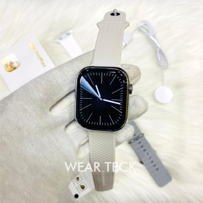 4 - Z86 Pro Max Smart Watch | 3 Pairs of Straps