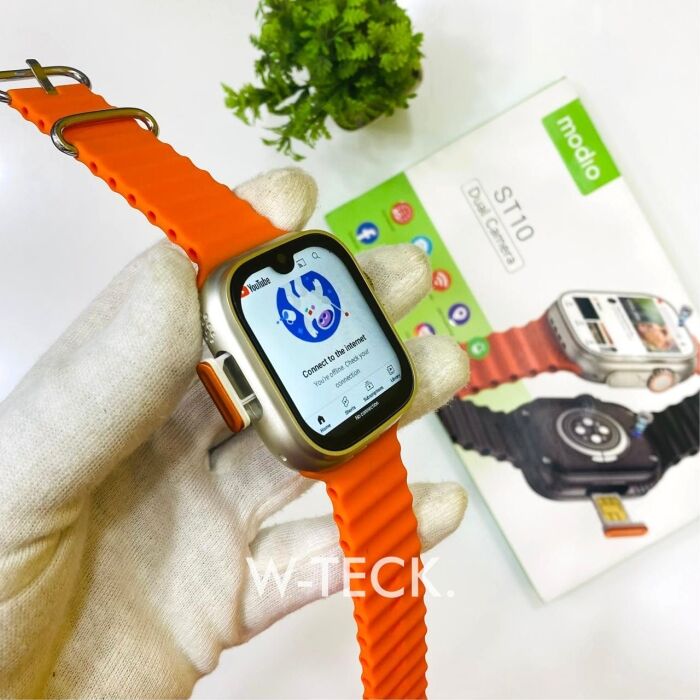 6 - ST10 5G Android Sim Watch | 4/64 GB Memory | Front Back Camera