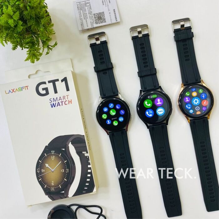 3 - GT1 Round Dial Bluetooth Calling Smart Watch