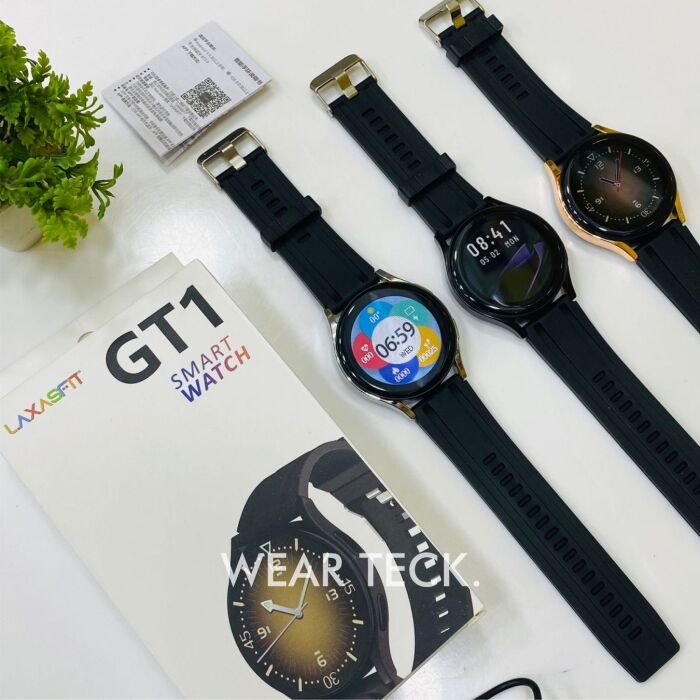 4 - GT1 Round Dial Bluetooth Calling Smart Watch