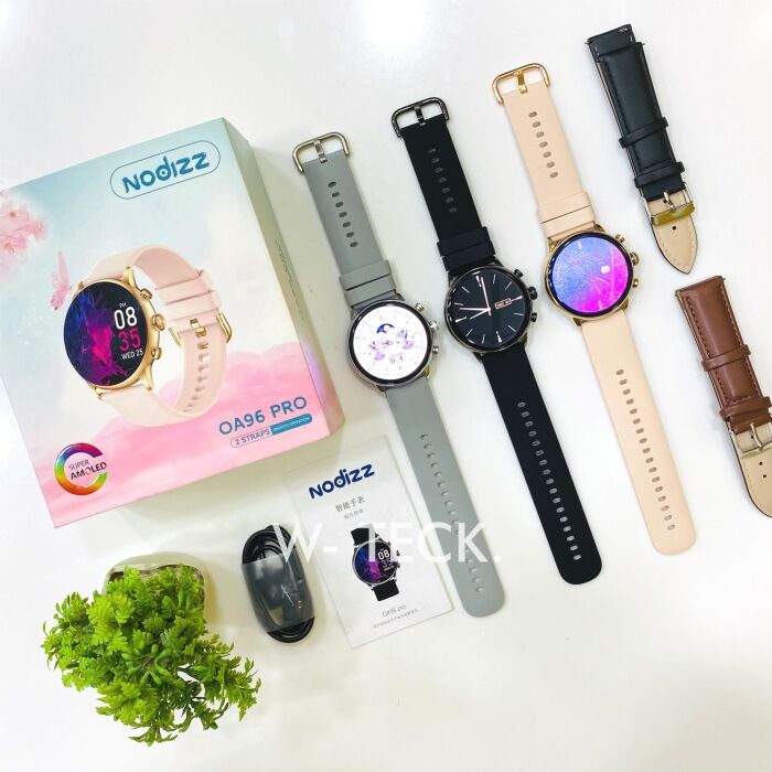 1 - Nodizz OA96 Pro Smart Watch | Best Round Dial Watch | Super Amoled Display