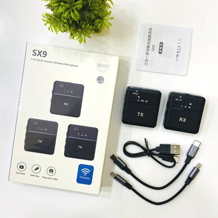 1 - SX9 Single Wireless Microphone With NC