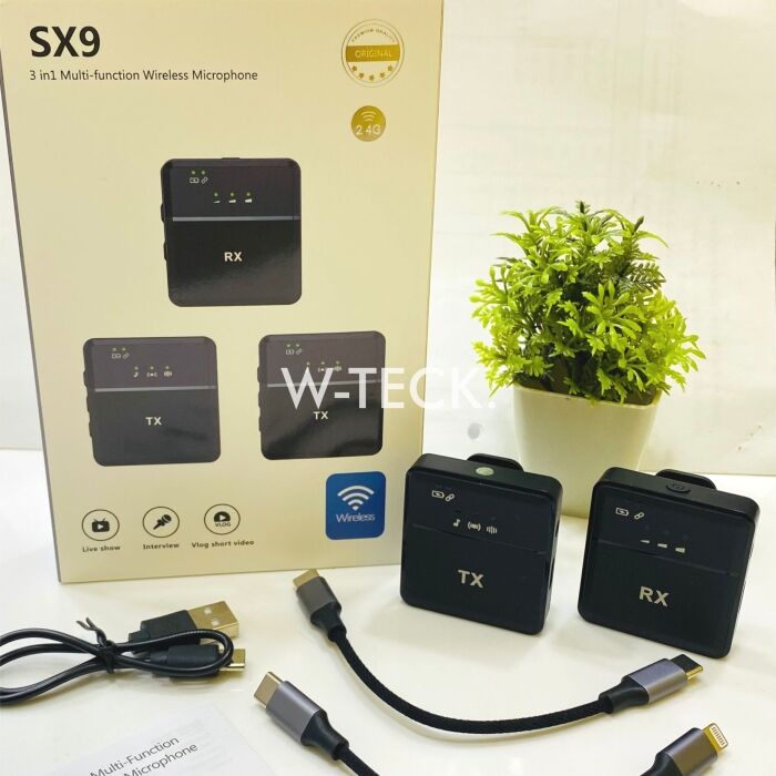 2 - SX9 Single Wireless Microphone With NC