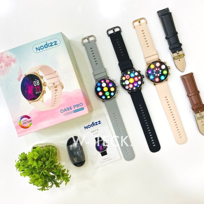 2 - Nodizz OA96 Pro Smart Watch | Best Round Dial Watch | Super Amoled Display