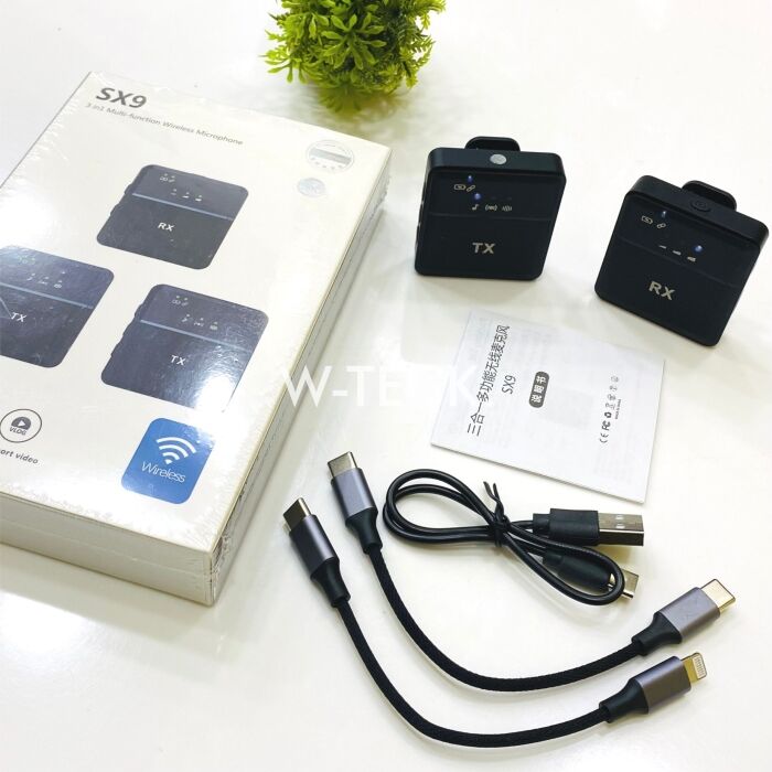 3 - SX9 Single Wireless Microphone With NC