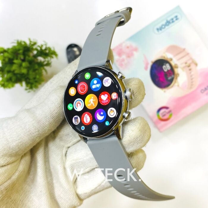 7 - Nodizz OA96 Pro Smart Watch | Best Round Dial Watch | Super Amoled Display