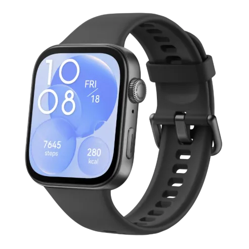 Black - Huawei Watch Fit 3