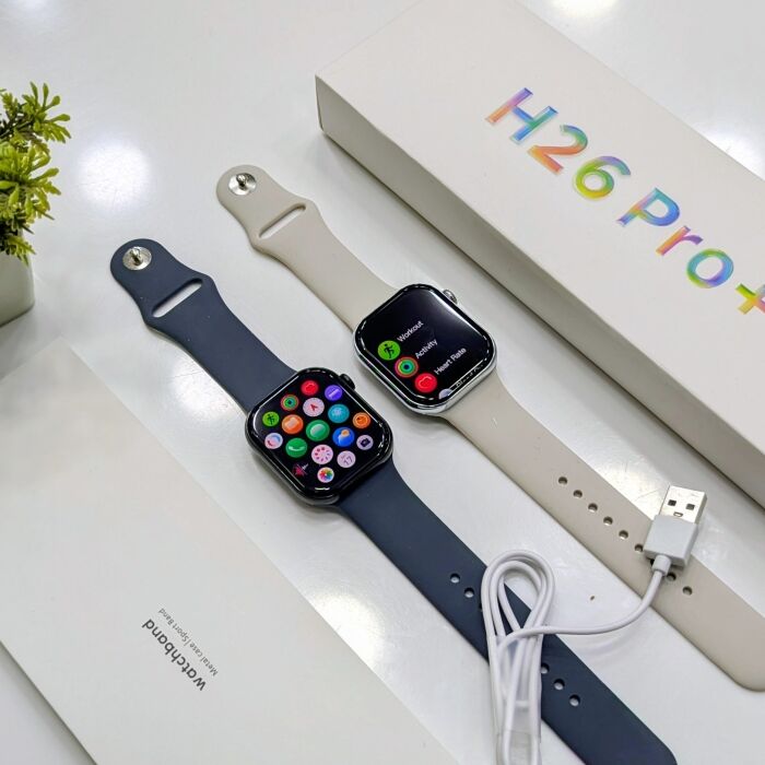 HelloH26Pro+3 - Hello Plum H26 Pro + Smart Watch | GPS Map | AOD | Palm Sensor | WhatsApp Reply