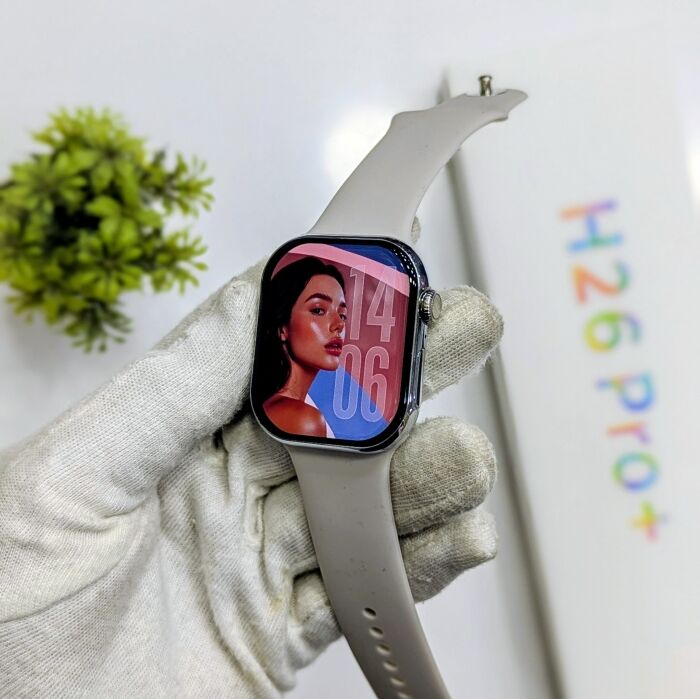 HelloH26Pro+6 - Hello Plum H26 Pro + Smart Watch | GPS Map | AOD | Palm Sensor | WhatsApp Reply