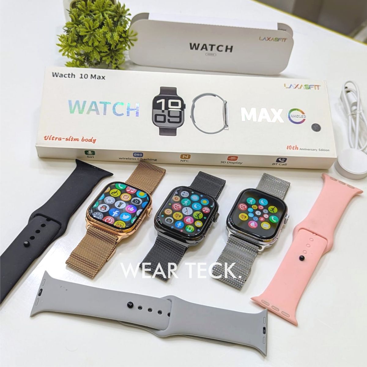 Display 2 - New Series 10 Watch 10 Max with Magnetic Chain Smart Watch