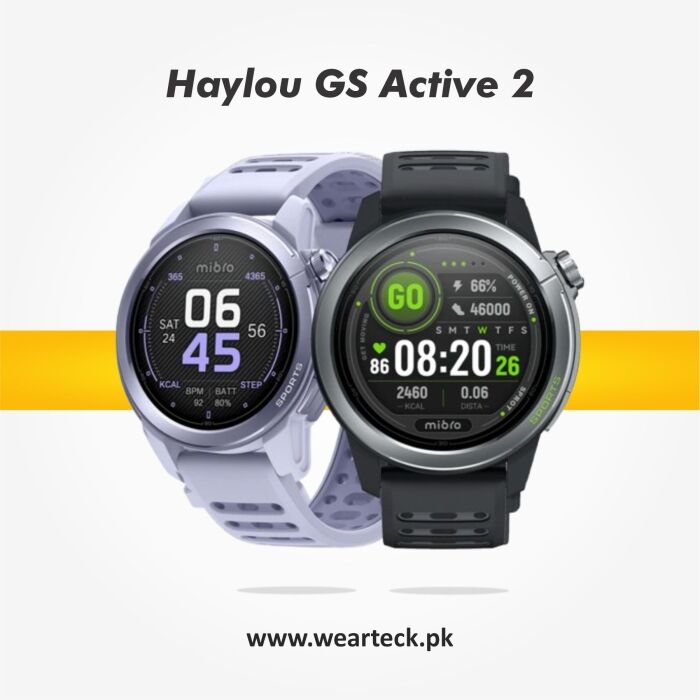 1 Mibro GS Active 2 Smart Watch with AMOLED Display and Fitness Tracking