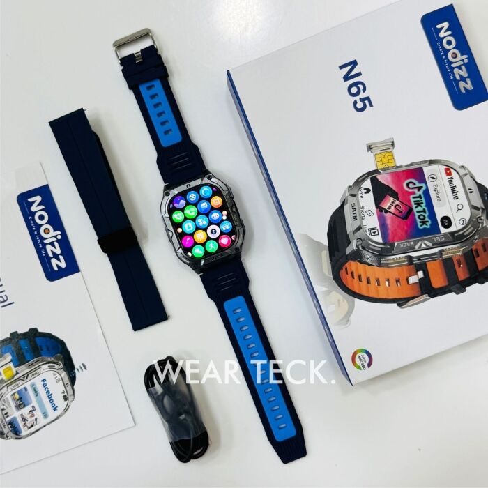 2 - Nodizz N65 Android 5G Sim Watch | 6/128 GB Memory | 120 Hz Processor