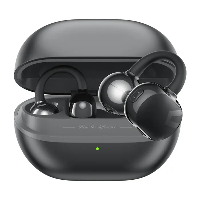 23 - SoundPEATS Pop Clip Open Ear Wireless Earbuds - Black