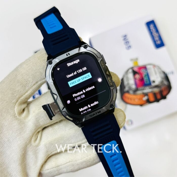 4 - Nodizz N65 Android 5G Sim Watch | 6/128 GB Memory | 120 Hz Processor