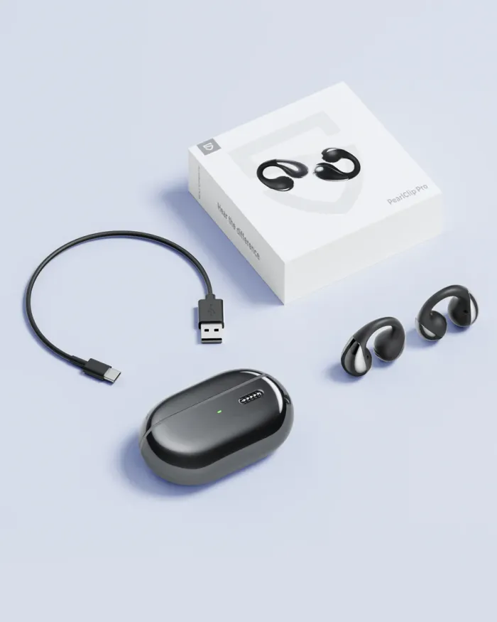 56 - SoundPEATS Open Ear Clip-On Earbuds Pearl Clip Pro