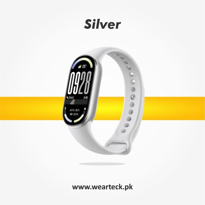Silver - Mi Band 10 - Best Xiaomi Smart Band